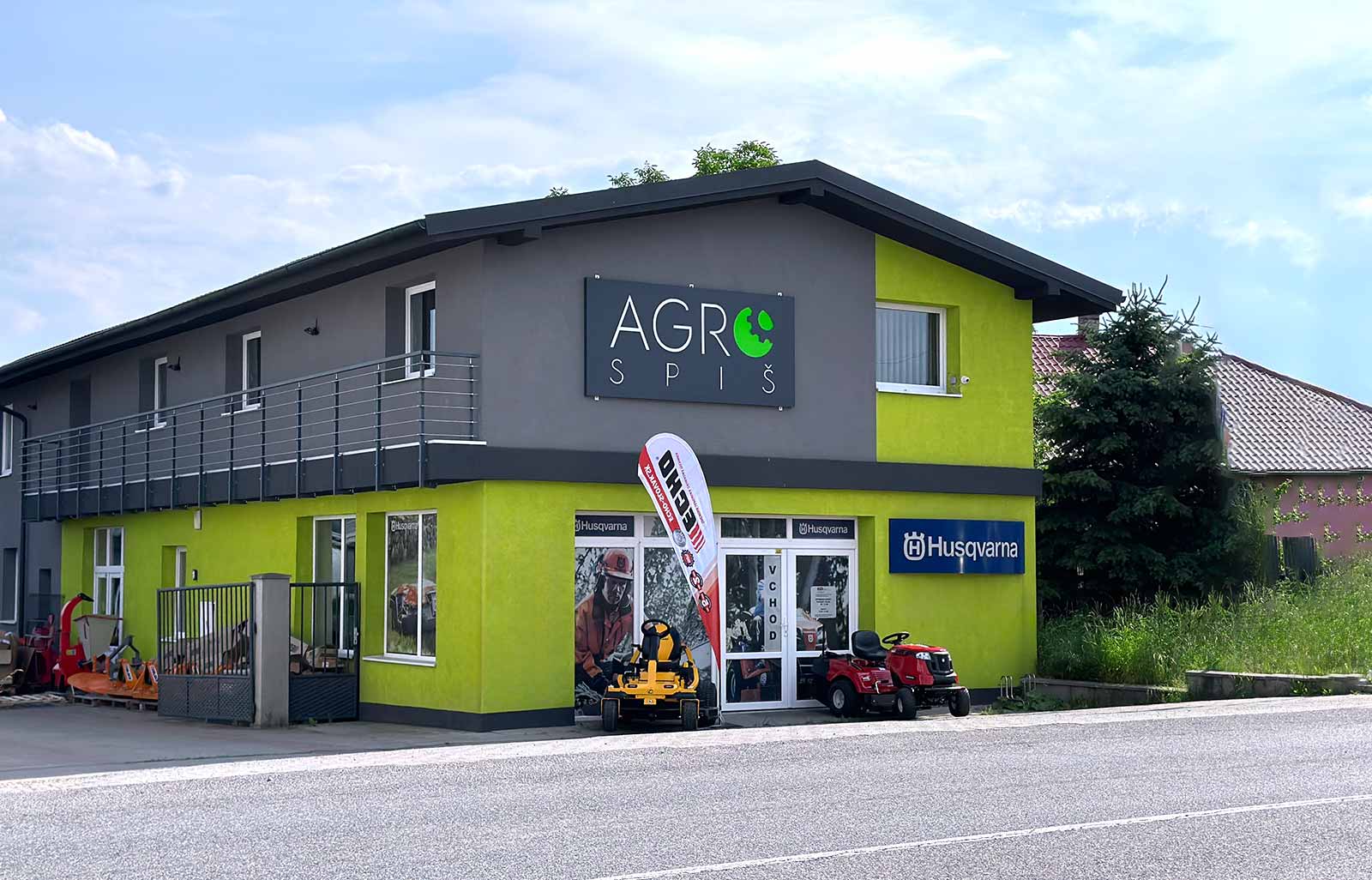 Agrospiš - budova